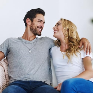 Men's Stainless Steel Cross Necklace | Yooblue