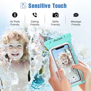ProCase Waterproof Phone Pouch for All Aquatic Adventures