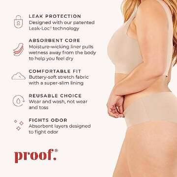 Proof Everyday Briefs | Comfortable Leak-Resistant Underwear