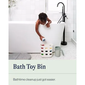 Lalo Bath Time Storage Bin - Organize & Dry Bath Essentials