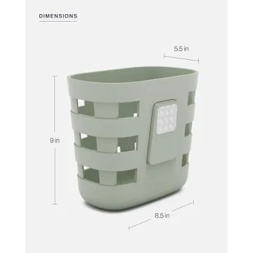 Lalo Bath Time Storage Bin - Organize & Dry Bath Essentials