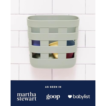 Lalo Bath Time Storage Bin - Organize & Dry Bath Essentials