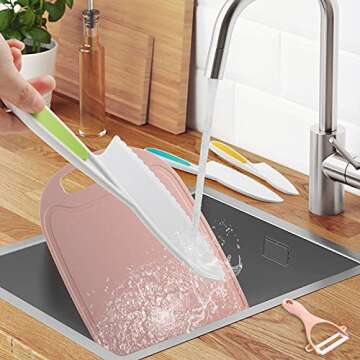 Kids Knife Set Safe Cooking Tools for Young Chefs