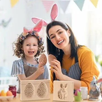 Premium Wooden Cookie Mold for Memorable Baking Fun