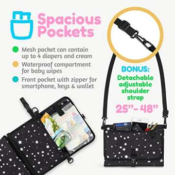 Toolik Baby Diaper Clutch Portable Changing Pad