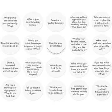 Exciting Morning Meeting Chips for Kids - 40 Conversation Starters