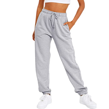 AUTOMET Womens Sweatpants Fleece Lined Fall Outfits Baggy High Waisted Straight Leg Sweat Pants 2024...