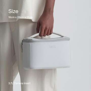 Water Resistant Urth Arkose Camera Insert in Recycled Nylon