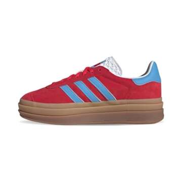 adidas Gazelle Bold Womens Active Pink Blue Burst 6.5