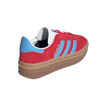 adidas Gazelle Bold Womens Active Pink Blue Burst 6.5