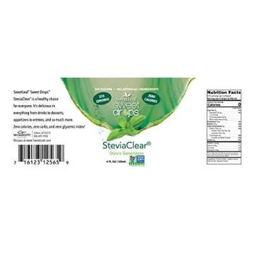 Sweet Leaf Sweet Drop Stevia Sweetener 4 oz Bottle
