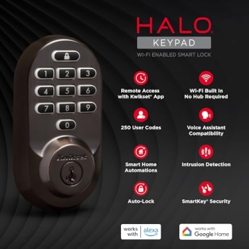 Kwikset Halo Smart Lock: Keyless Entry & Security