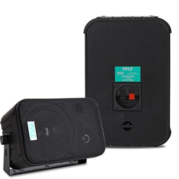 Weatherproof Dual Outdoor Speaker Set - Pyle - PDWR50B