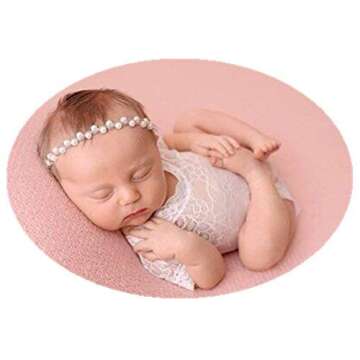 Fashion Cute Newborn Baby Girls Photography Props Headdress Lace Outfits