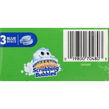 Scrubbing Bubbles Continuous Clean Toilet Drop Ins, Helps Prevent Limescale Buildup, 3 Count, Pack of 1