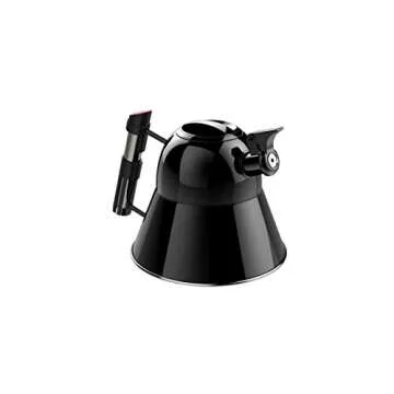 Uncanny Brands Star Wars Darth Vader Lightsaber Stovetop Kettle - Black, 1.7 Litres