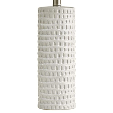 Stylish PORTRES Farmhouse Ceramic Table Lamp Set of 2