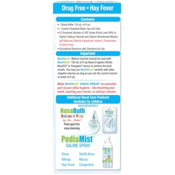 Neilmed Pediatric Complete Saline Nasal Rinse Kit
