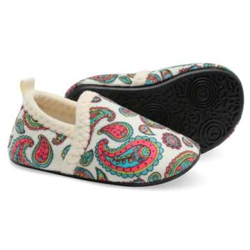 Scurtain Unisex Kids Toddler Slippers