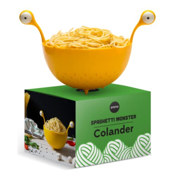OTOTO Spaghetti Monster Colander - Fun & Functional Kitchen Tool