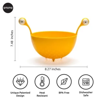 OTOTO Spaghetti Monster Colander - Fun & Functional Kitchen Tool