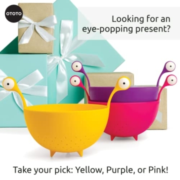 OTOTO Spaghetti Monster Colander - Fun & Functional Kitchen Tool