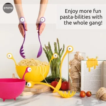 OTOTO Spaghetti Monster Colander - Fun & Functional Kitchen Tool