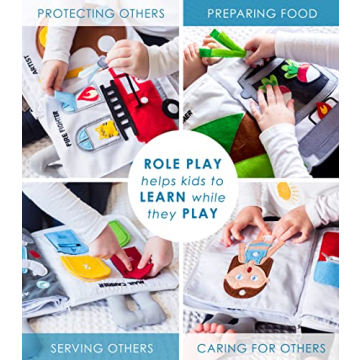 Curious Columbus Quiet Book for Creative Toddler Play