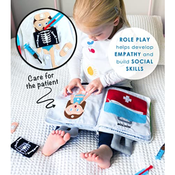 Curious Columbus Quiet Book for Creative Toddler Play