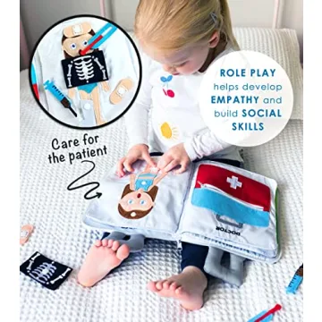 Curious Columbus Quiet Book for Creative Toddler Play