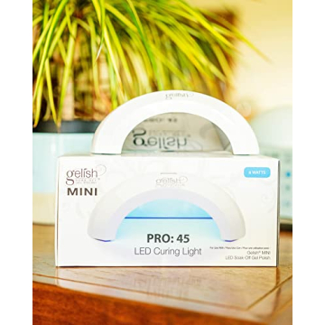 Compact Gelish Pro 45 Mini LED Light for Nail Perfection