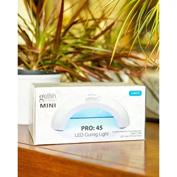 Compact Gelish Pro 45 Mini LED Light for Nail Perfection