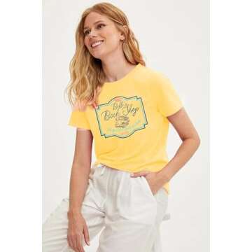 FLOYU Belle's Book Shop Shirt for Book Lovers