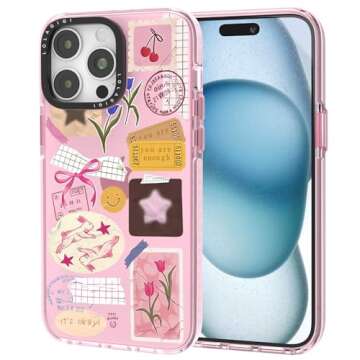 Adorable LOLAGIGI iPhone 15 Case for Girls and Women