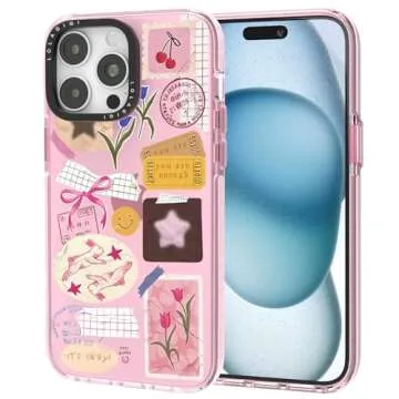 Adorable LOLAGIGI iPhone 15 Case for Girls and Women