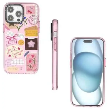 Adorable LOLAGIGI iPhone 15 Case for Girls and Women