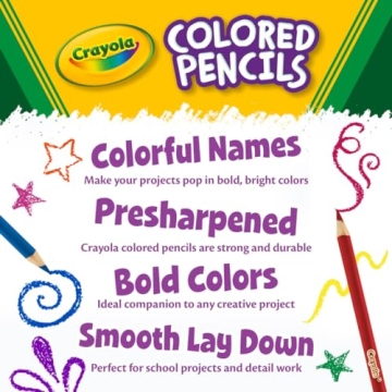 Crayola Mini Colored Pencils for Kids - 64 Pack