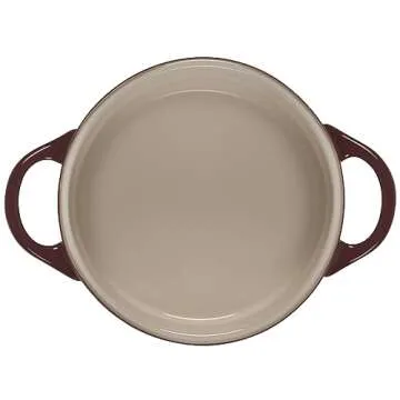 Le Creuset Stoneware Mini Round Cocotte, 8 oz., Rhone