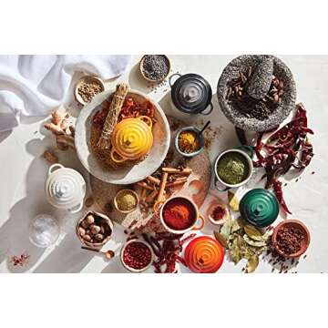 Le Creuset Stoneware Mini Round Cocotte, 8 oz., Rhone