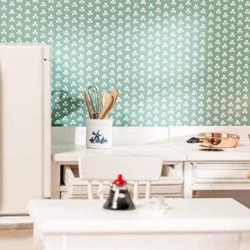 SAMCAMI Miniature Kitchen Set for Dollhouses - 26 Accessories