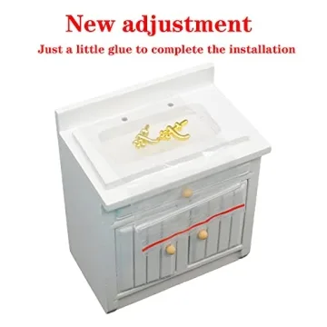 SAMCAMI Miniature Kitchen Set for Dollhouses - 26 Accessories