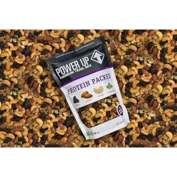 Power Up Premium Trail Mix - Protein Packed Healthy Snack