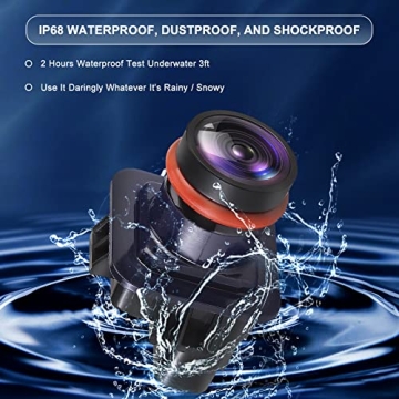 PARTSELECT Rear View Backup Camera for Ford Taurus 2013-2019