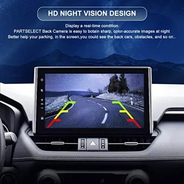 PARTSELECT Rear View Backup Camera for Ford Taurus 2013-2019