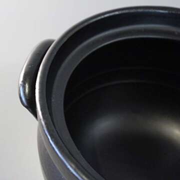 Japanese Donabe Rice Cooker for Fluffy Rice Dishes