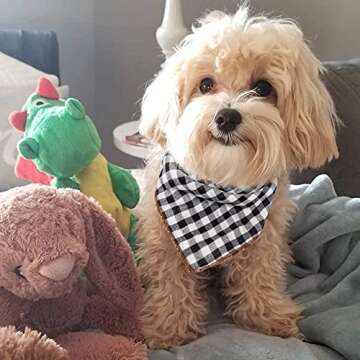 Remifa Dog Bandanas - Washable Stylish Accessories for Pets