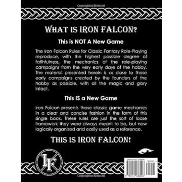 Iron Falcon Rules for Classic Fantasy Role-Playing