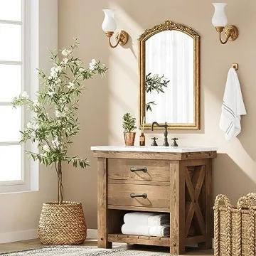 Vintage Gold Mirror for Elegant Home Decor