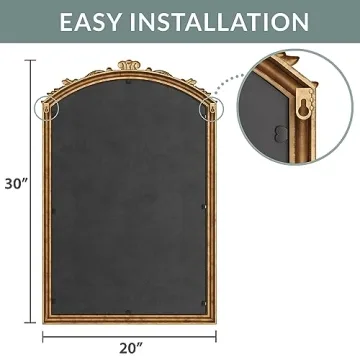 Vintage Gold Mirror for Elegant Home Decor