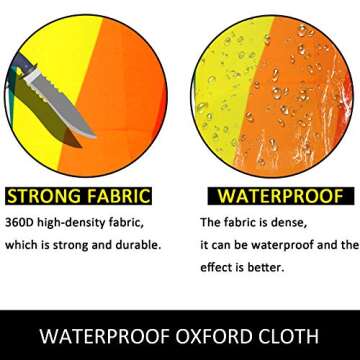 Happybuy Inflatable Rainbow Arch - 26ft x 10ft for Events and Advertising